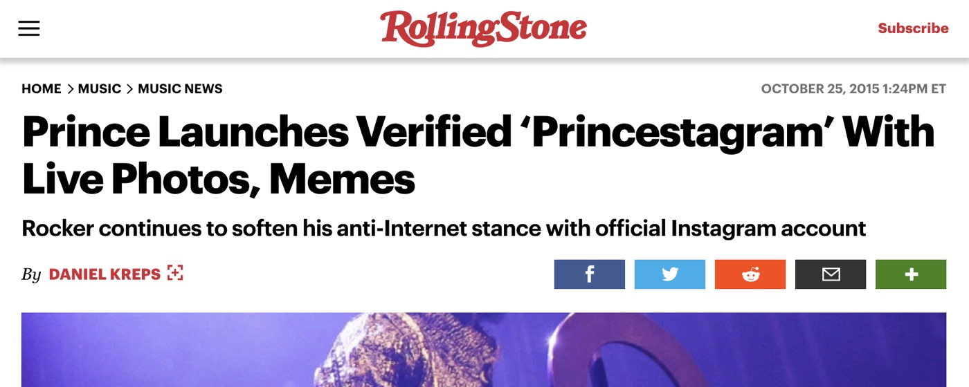 Rolling Stone coverage